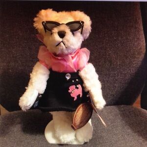 Brass Button Lucy Bear Fifties Poodle Skirt 20th 1999 with tags